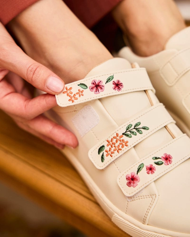 Farandole Recycled Vegan Leather Sneakers | Primrose