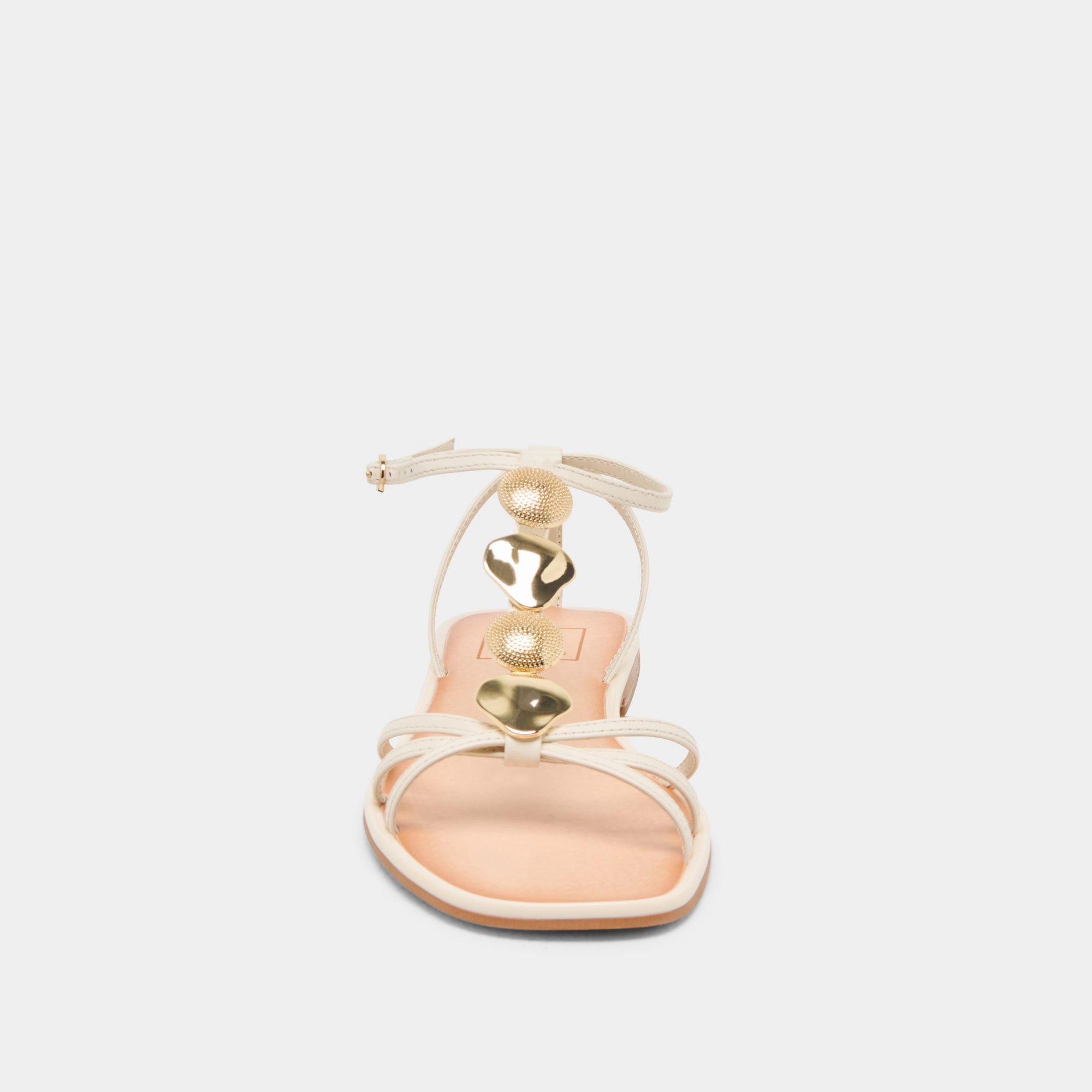 FAUN SANDALS OFF WHITE LEATHER