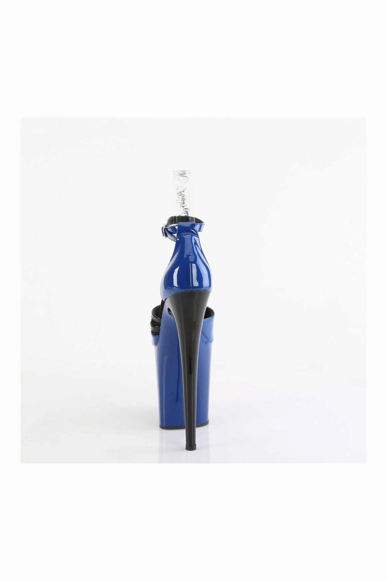 FLAMINGO-884 Blue Patent Sandal