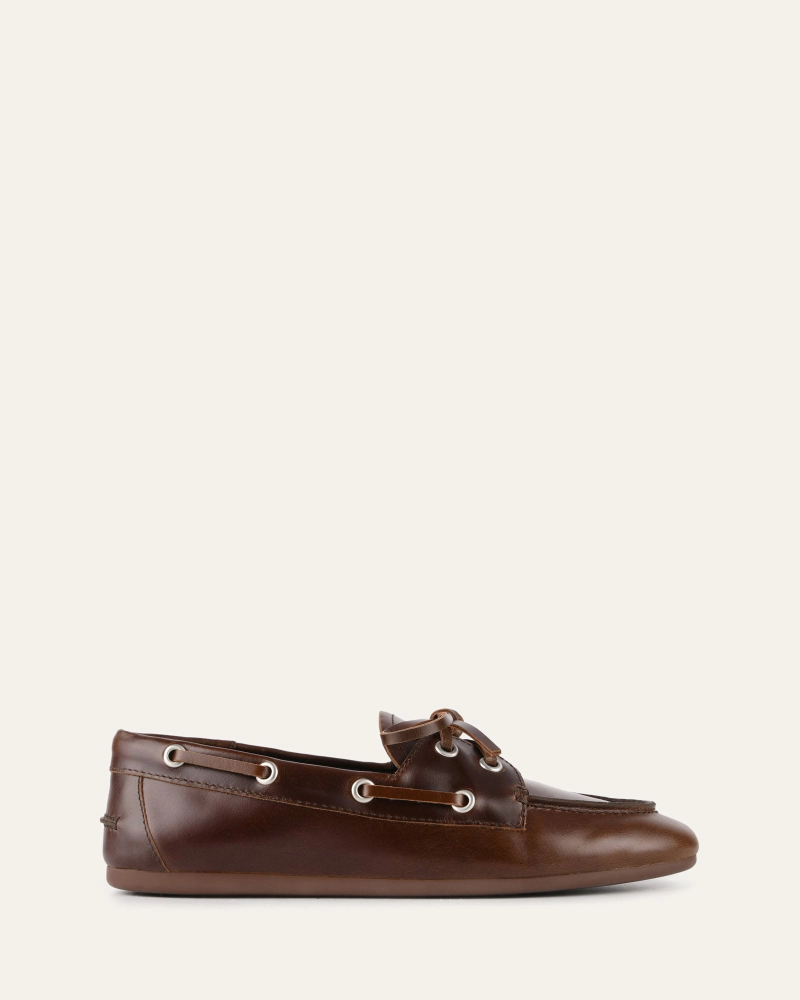 HELM LOAFERS PECAN WAXED LEATHER