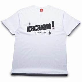 Ice Cream Bubble Gum Tee - White