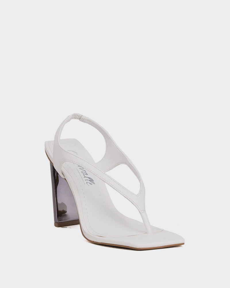 Icon White Leather