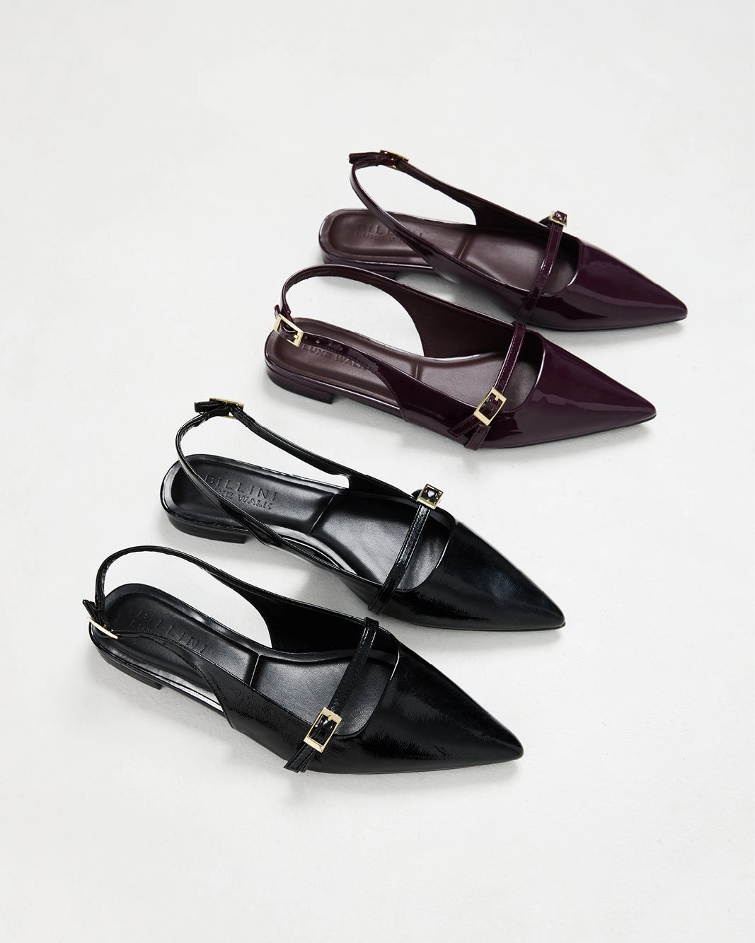 ISALINE - BLACK PATENT