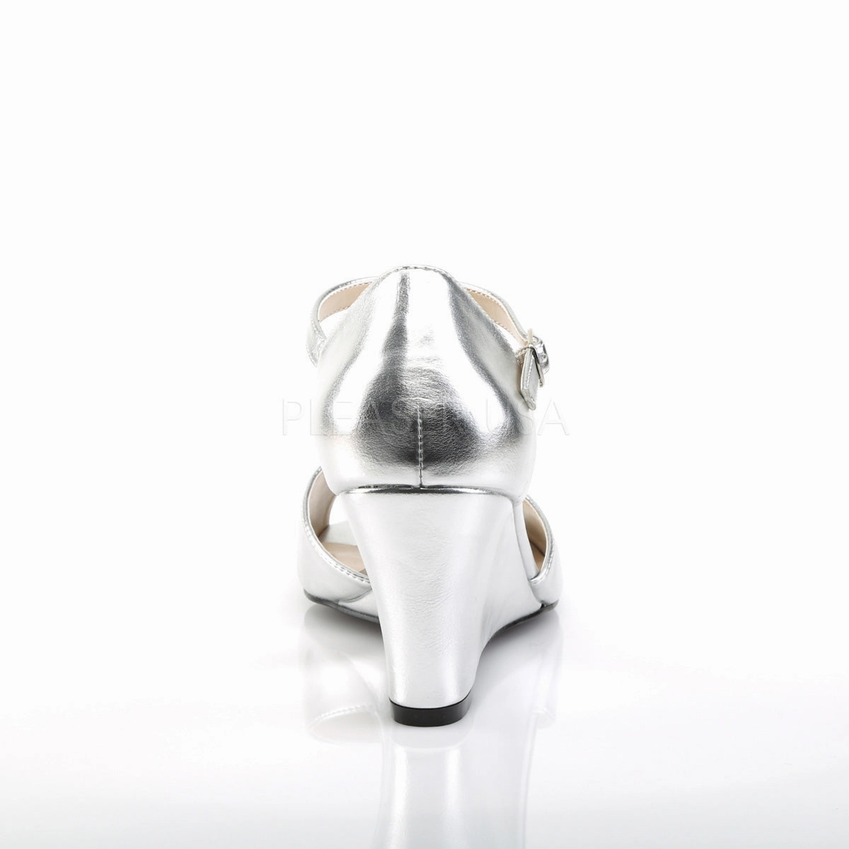 KIMBERLY-05  Silver Metallic Pu