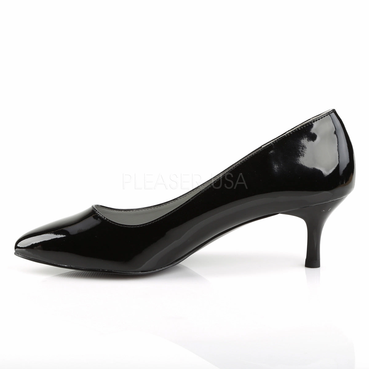 KITTEN-01  Black Patent