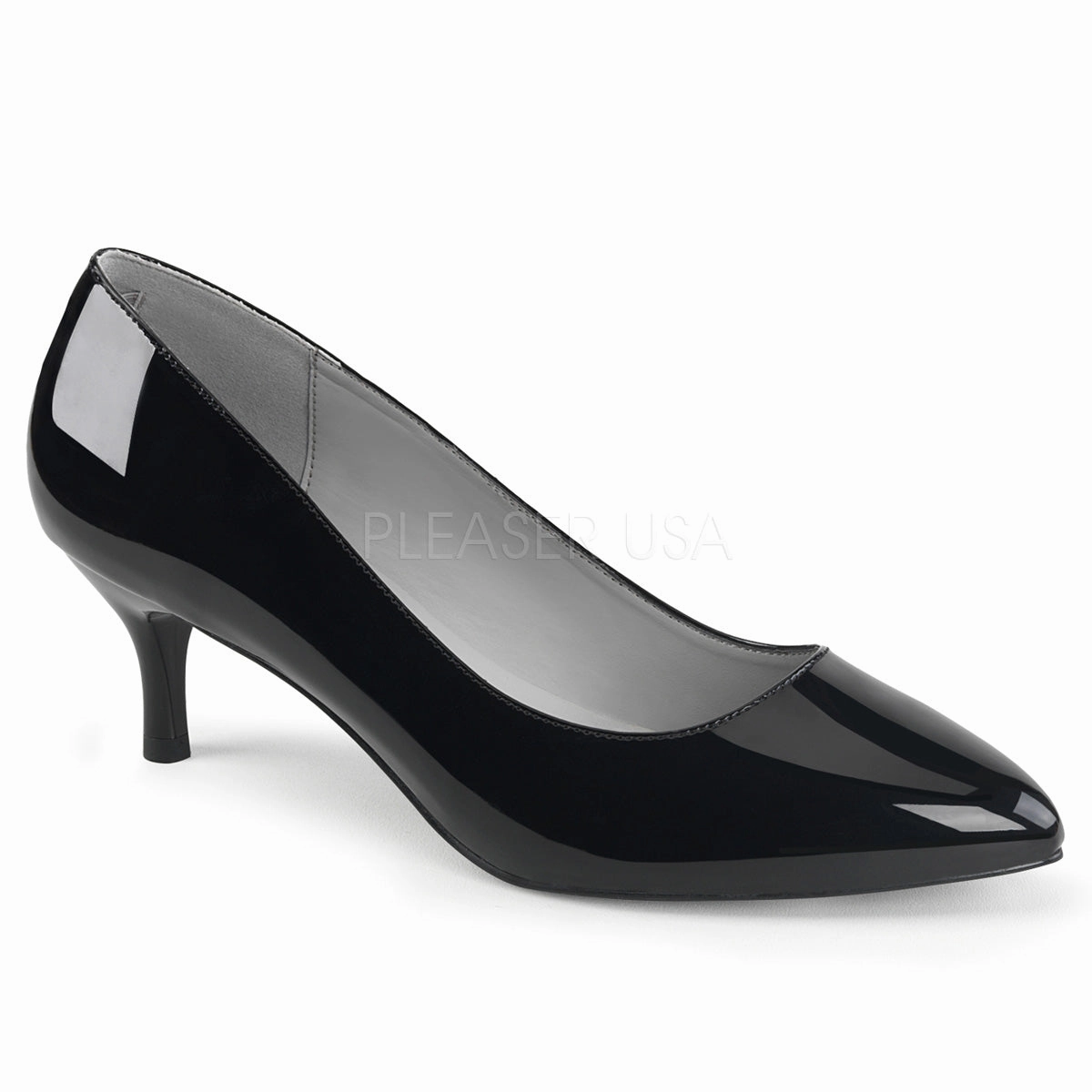 KITTEN-01  Black Patent