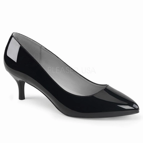 KITTEN-01  Black Patent