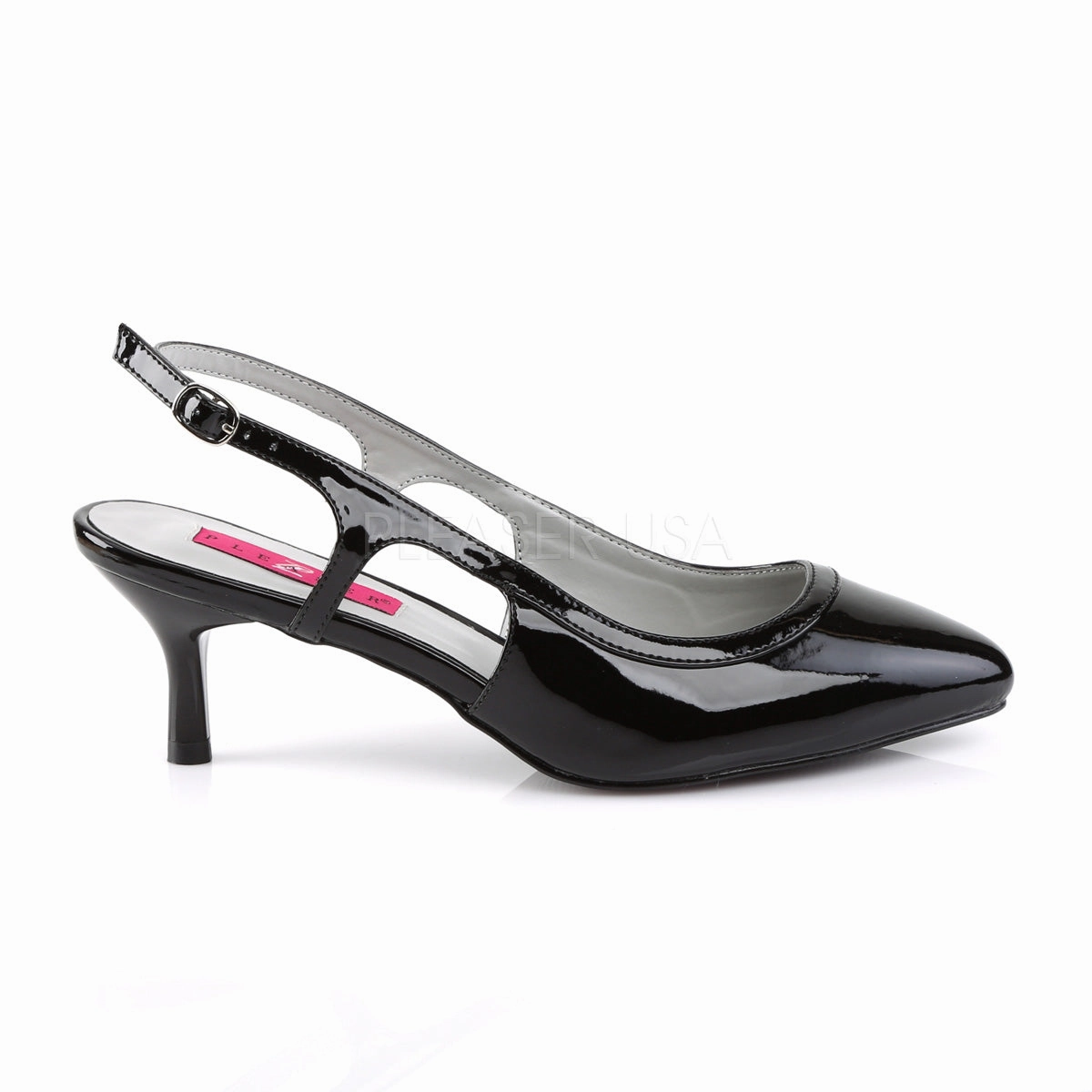 KITTEN-02  Black Patent