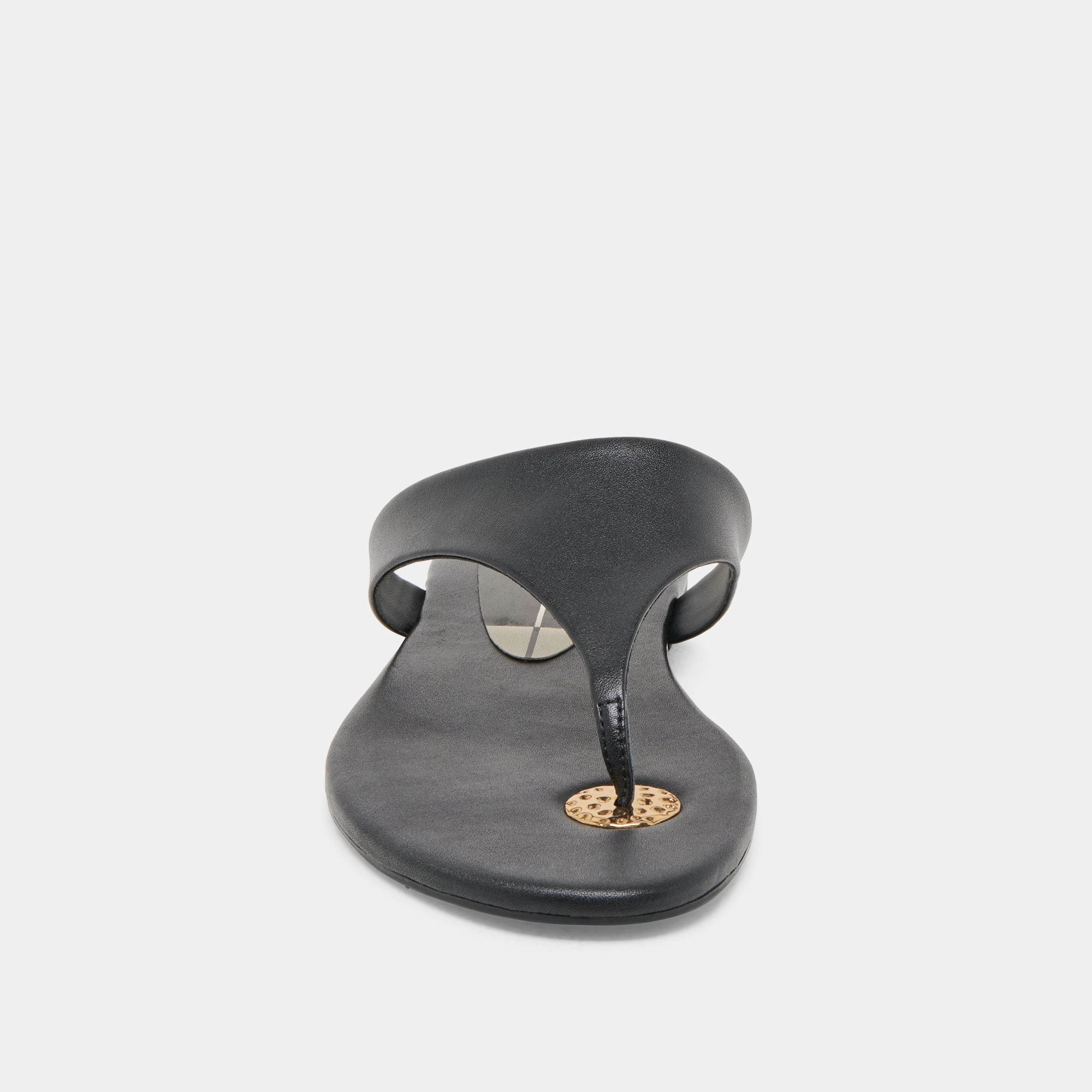 KITTLE SANDALS BLACK LEATHER