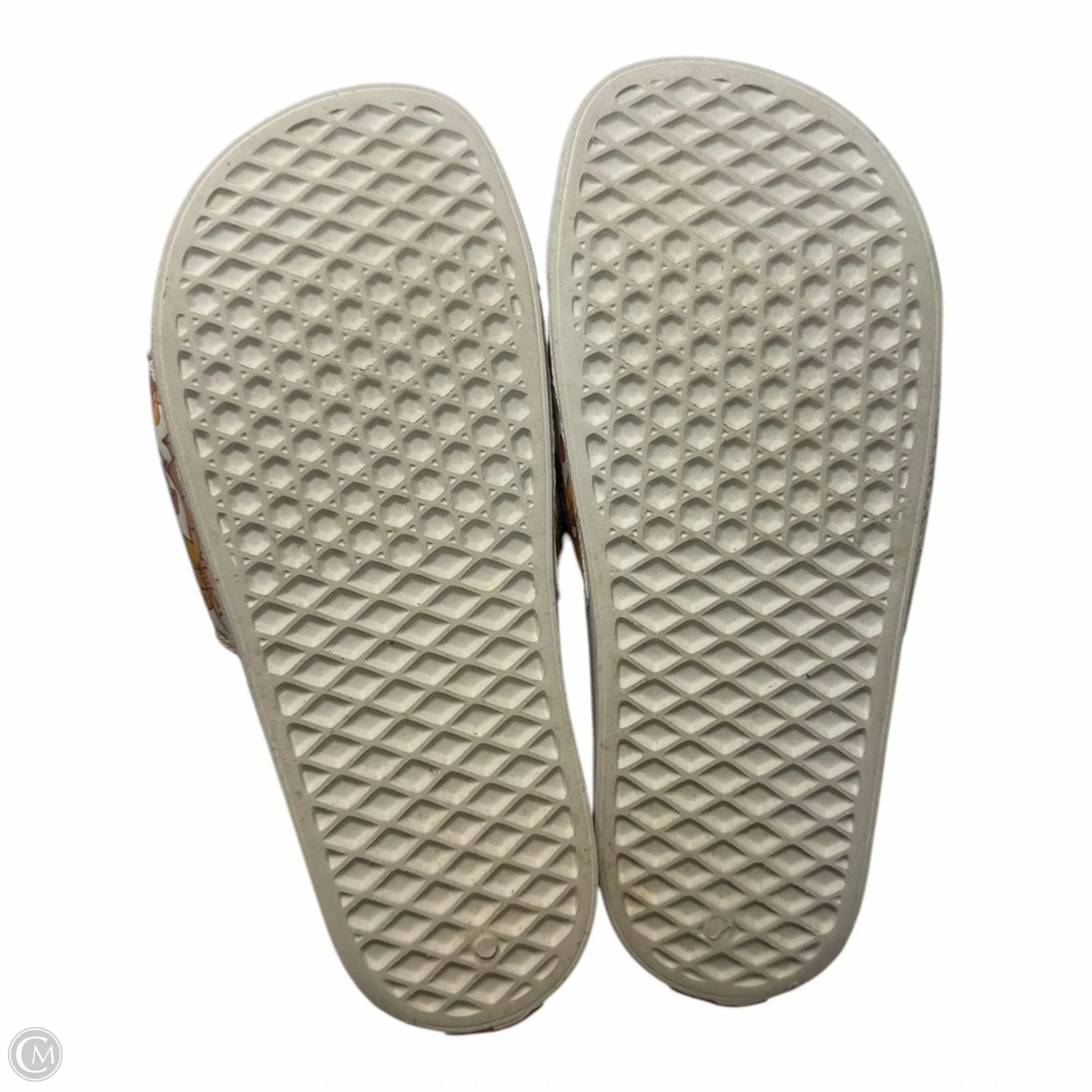 La Costa Slide Sandals Flip Flops By Vans In Floral Print, Size: 8