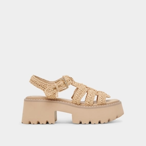 LATICE SANDALS LT NATURAL KNIT