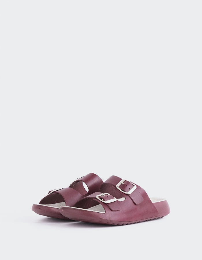 Letizia Burgundy Leather