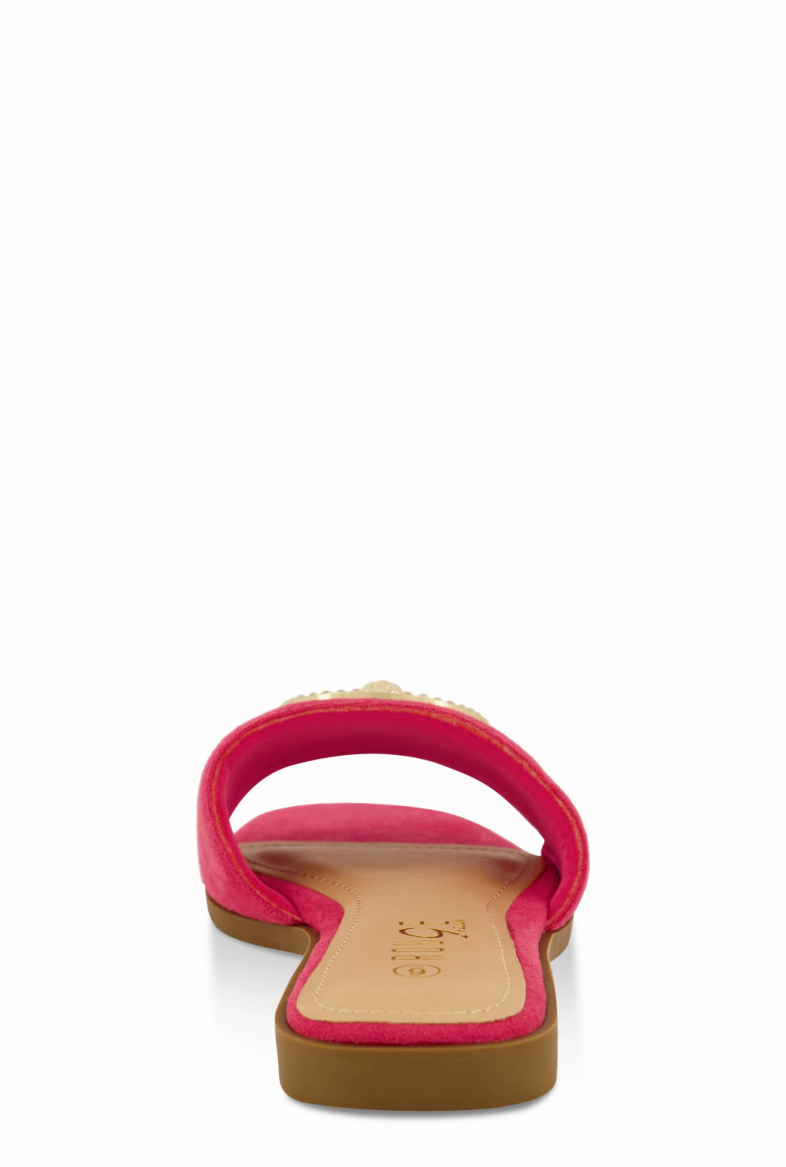 Lion Pendant Slide Sandals