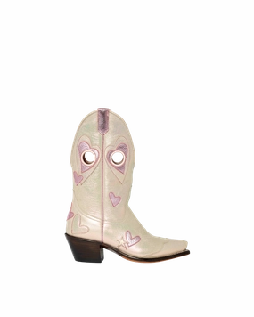 Lucy Iridescent Light Pink