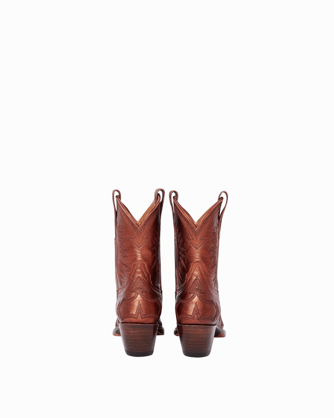 Maggie Metallic Burnt Orange