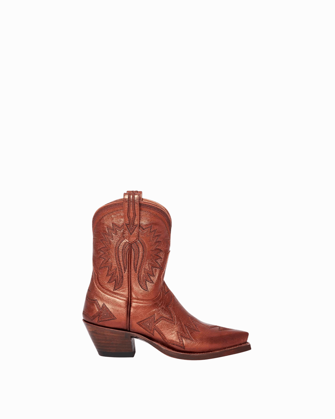 Maggie Metallic Burnt Orange