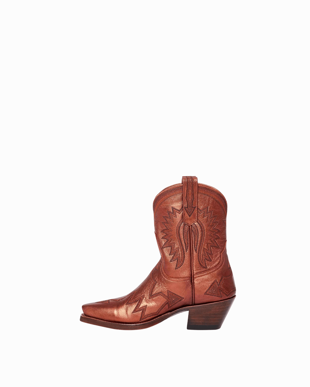 Maggie Metallic Burnt Orange