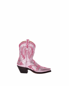 Maggie Metallic Light Pink