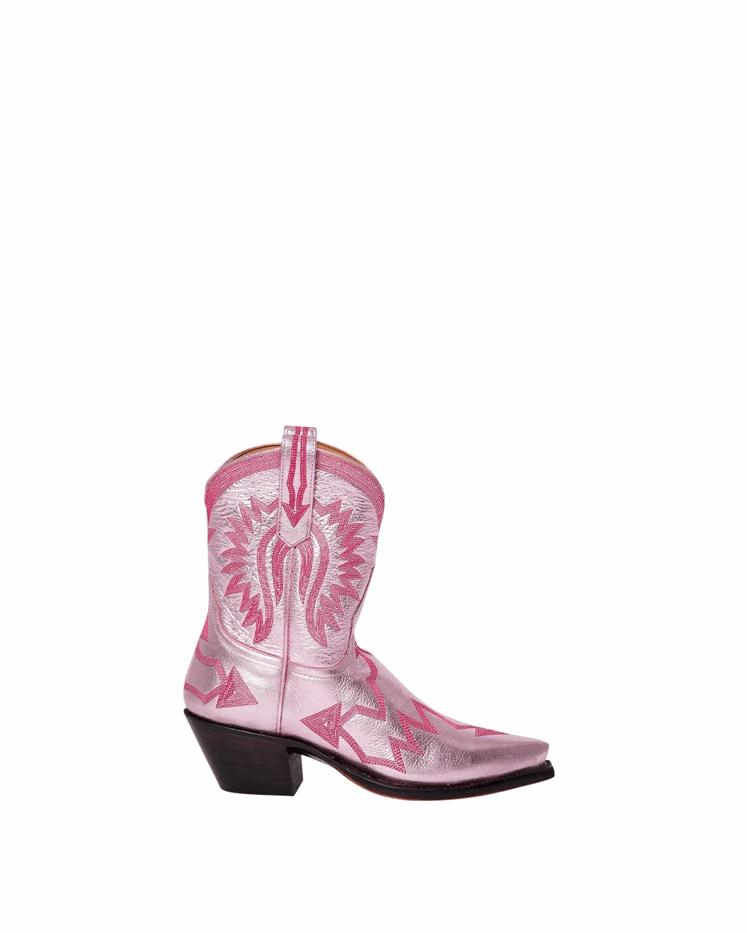 Maggie Metallic Light Pink