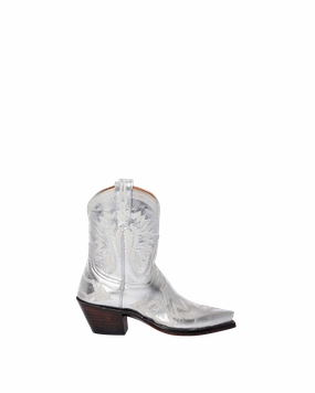 Maggie Metallic Silver
