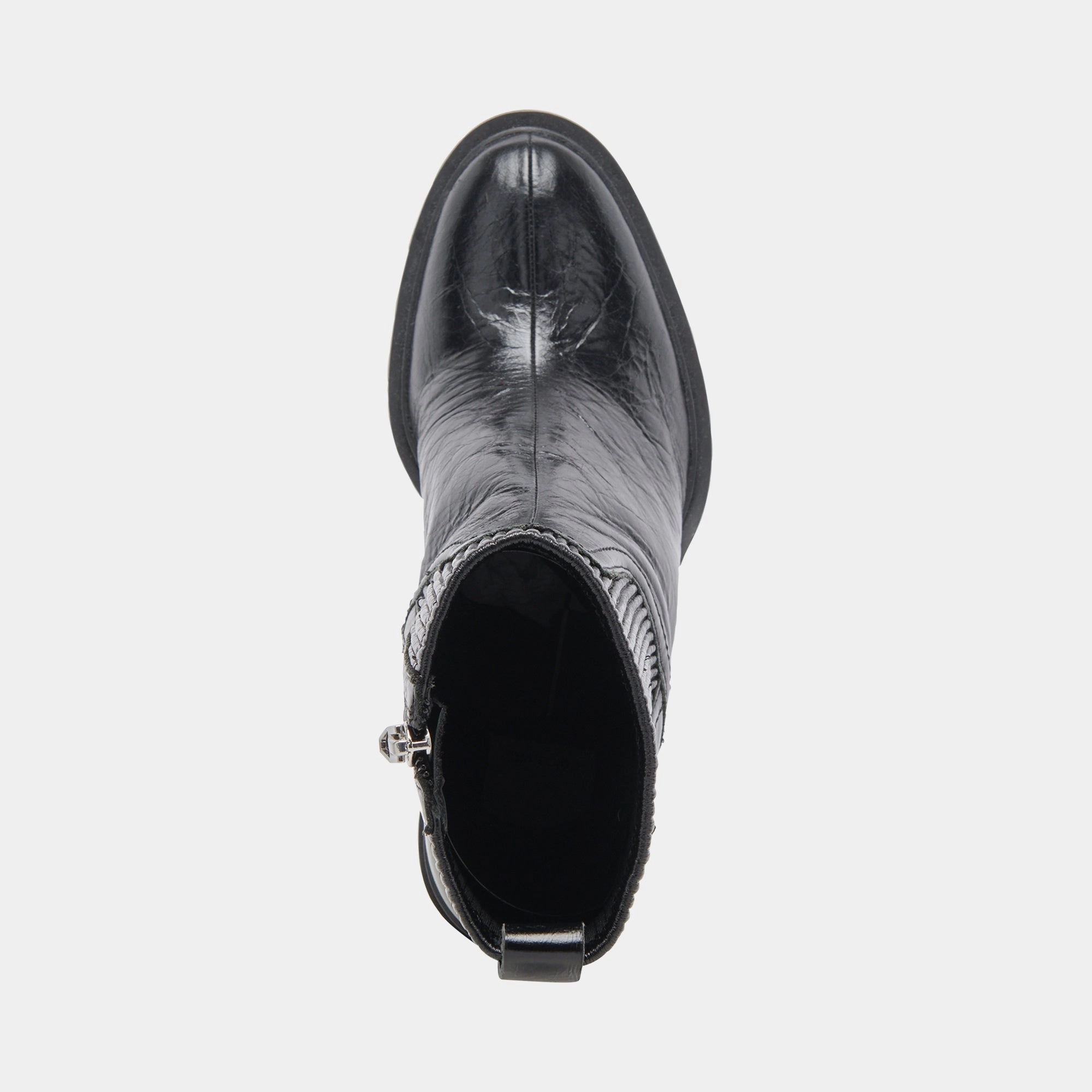 MARNI H2O BOOTS MIDNIGHT CRINKLE PATENT - re:vita