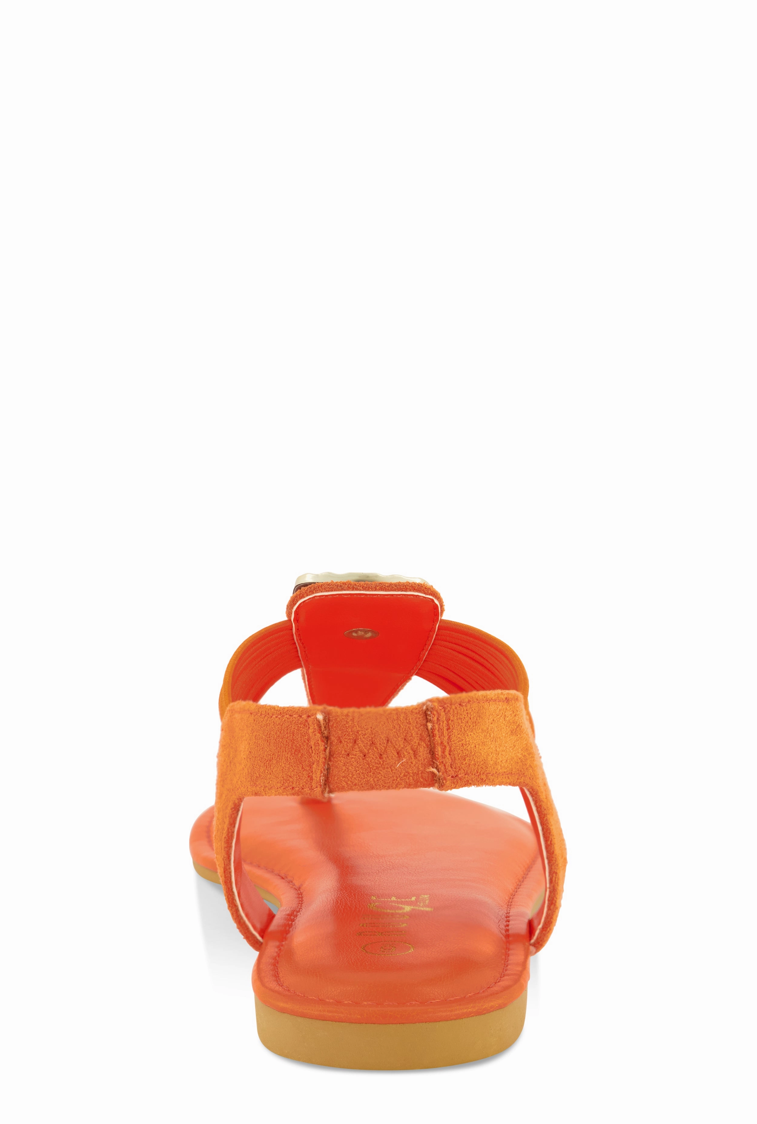 Metallic Pendant Corded Thong Sandals