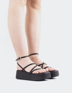 Miel Black Leather