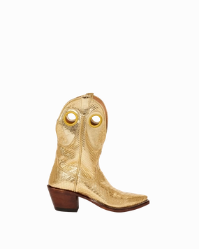 Molly Metallic Gold Python