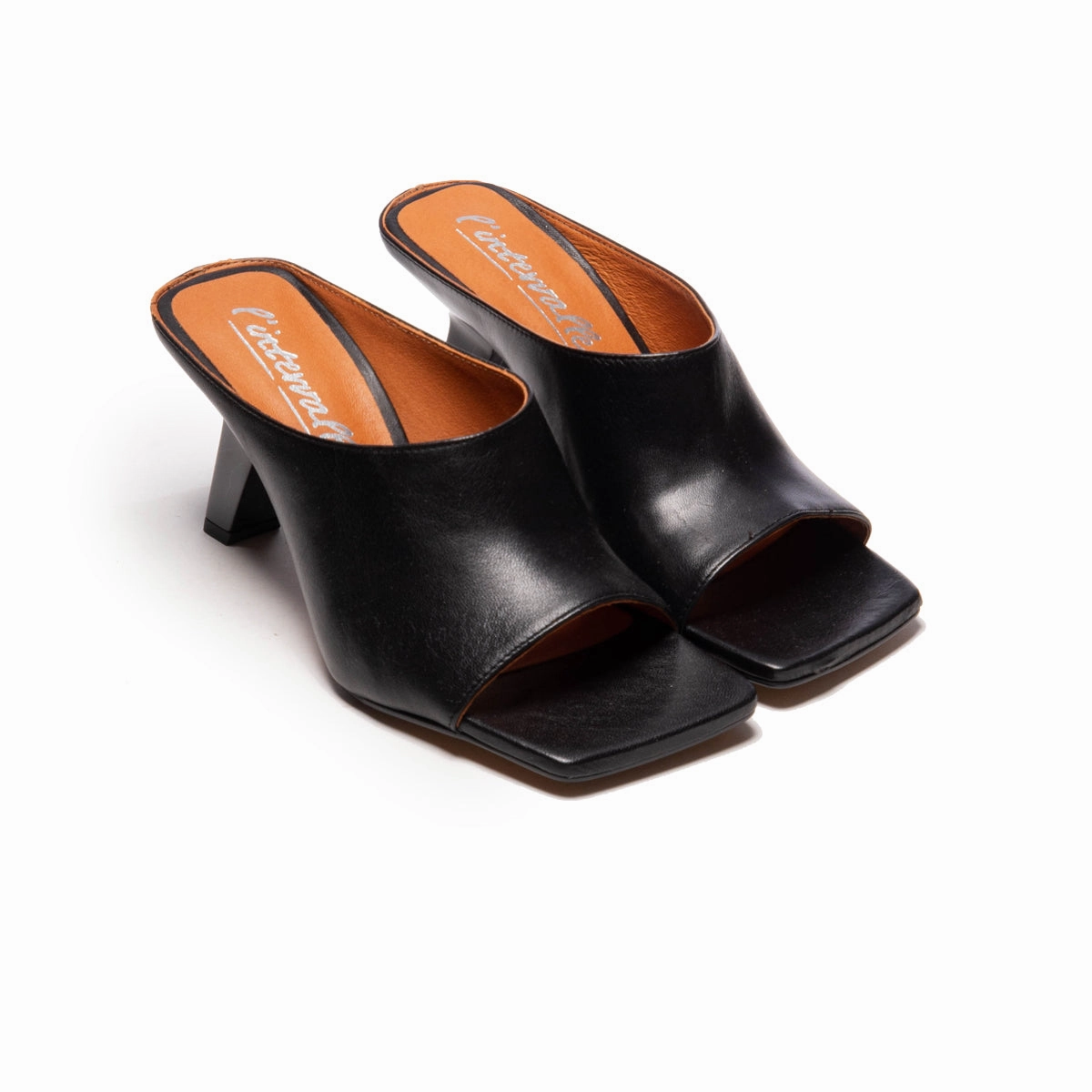 Monet Black Leather