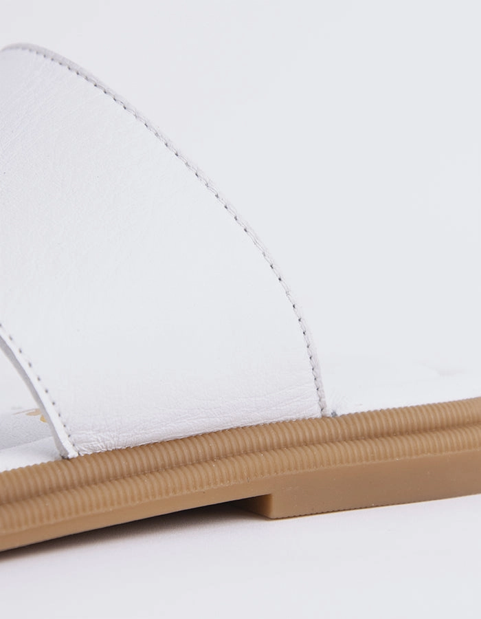 Mostar White Leather