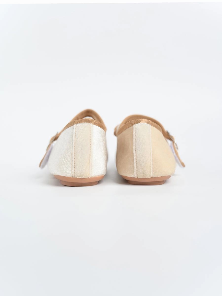 Nikki Ballerina Suede Flats
