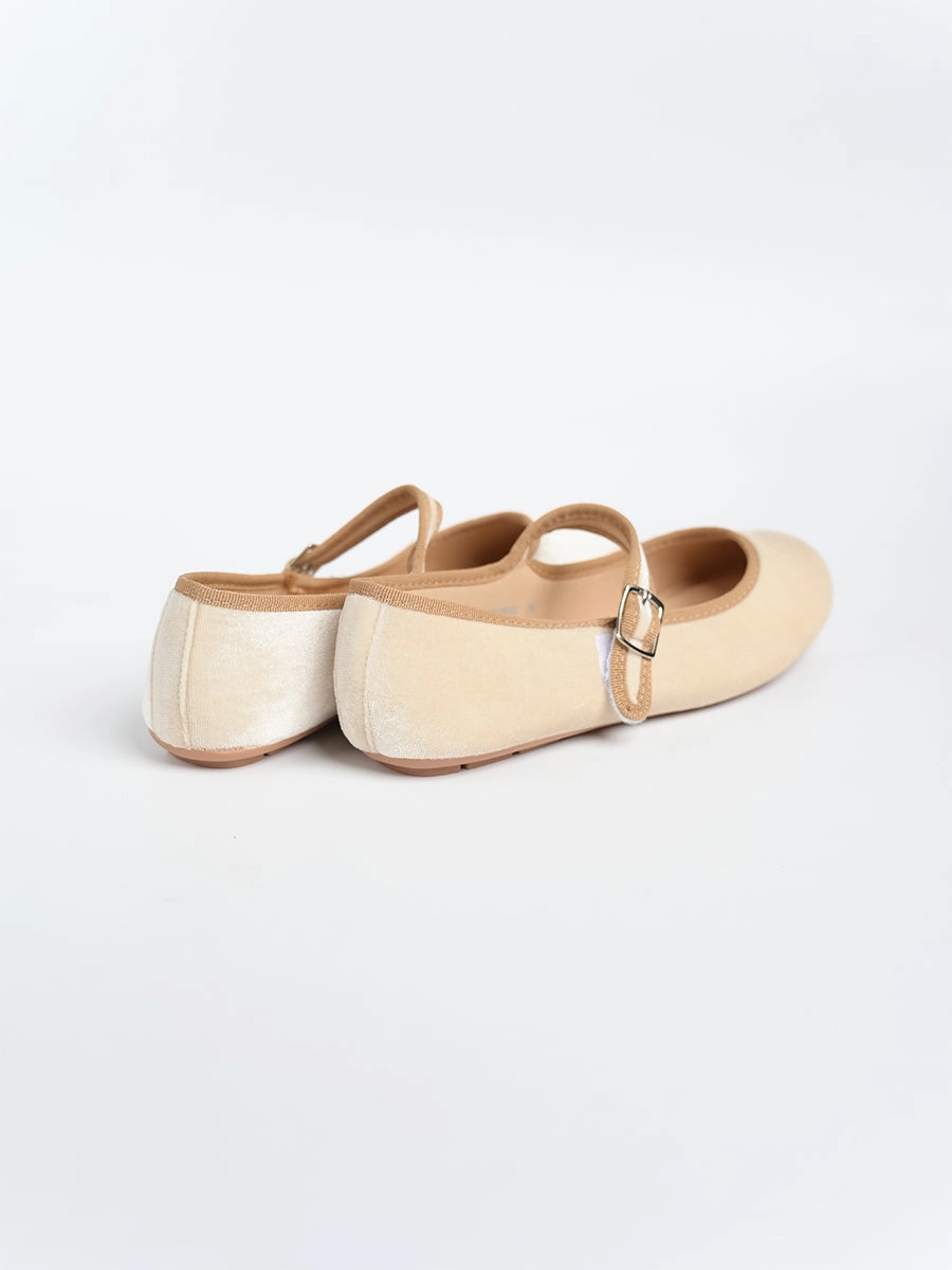 Nikki Ballerina Suede Flats