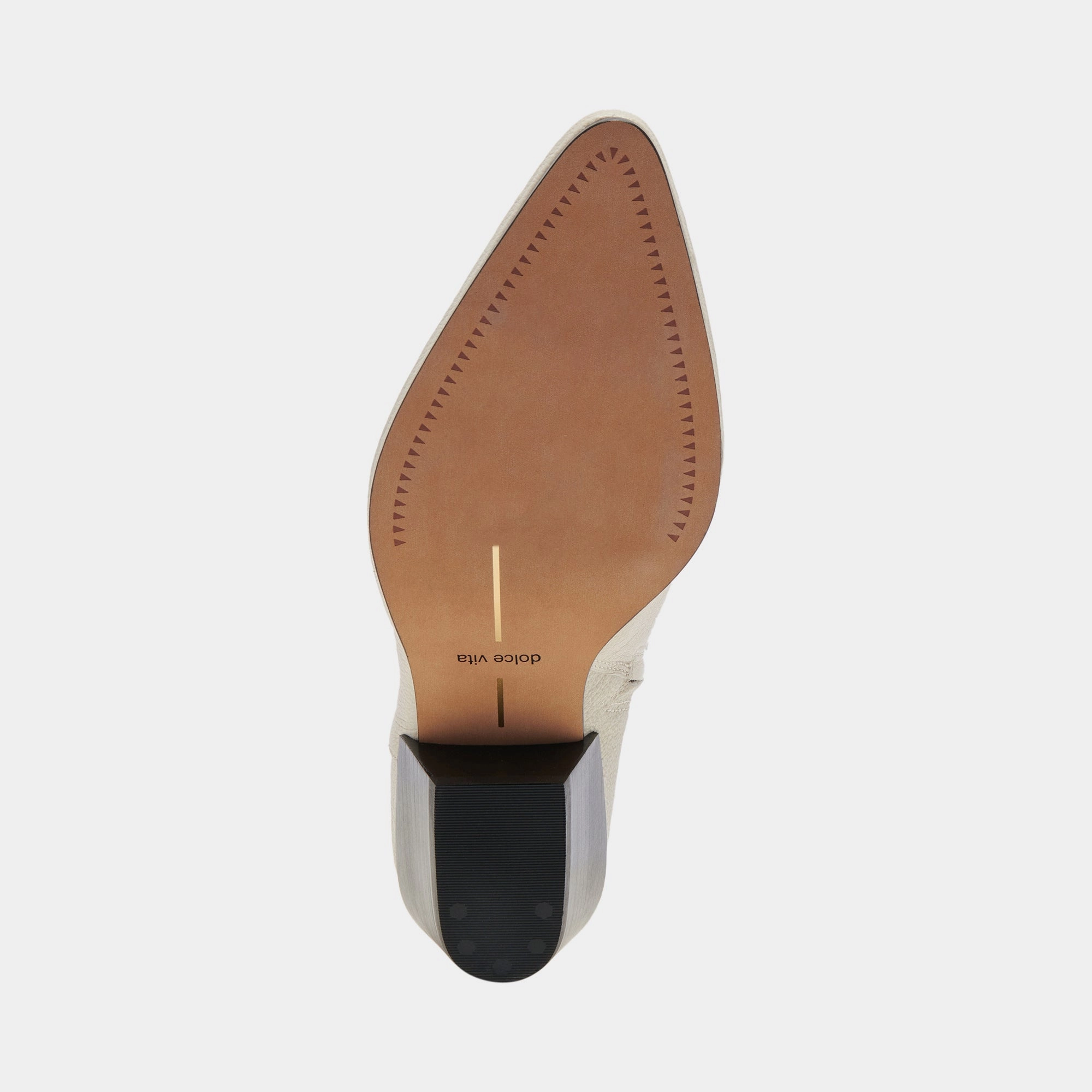 NONAH BOOTIES IVORY LEATHER