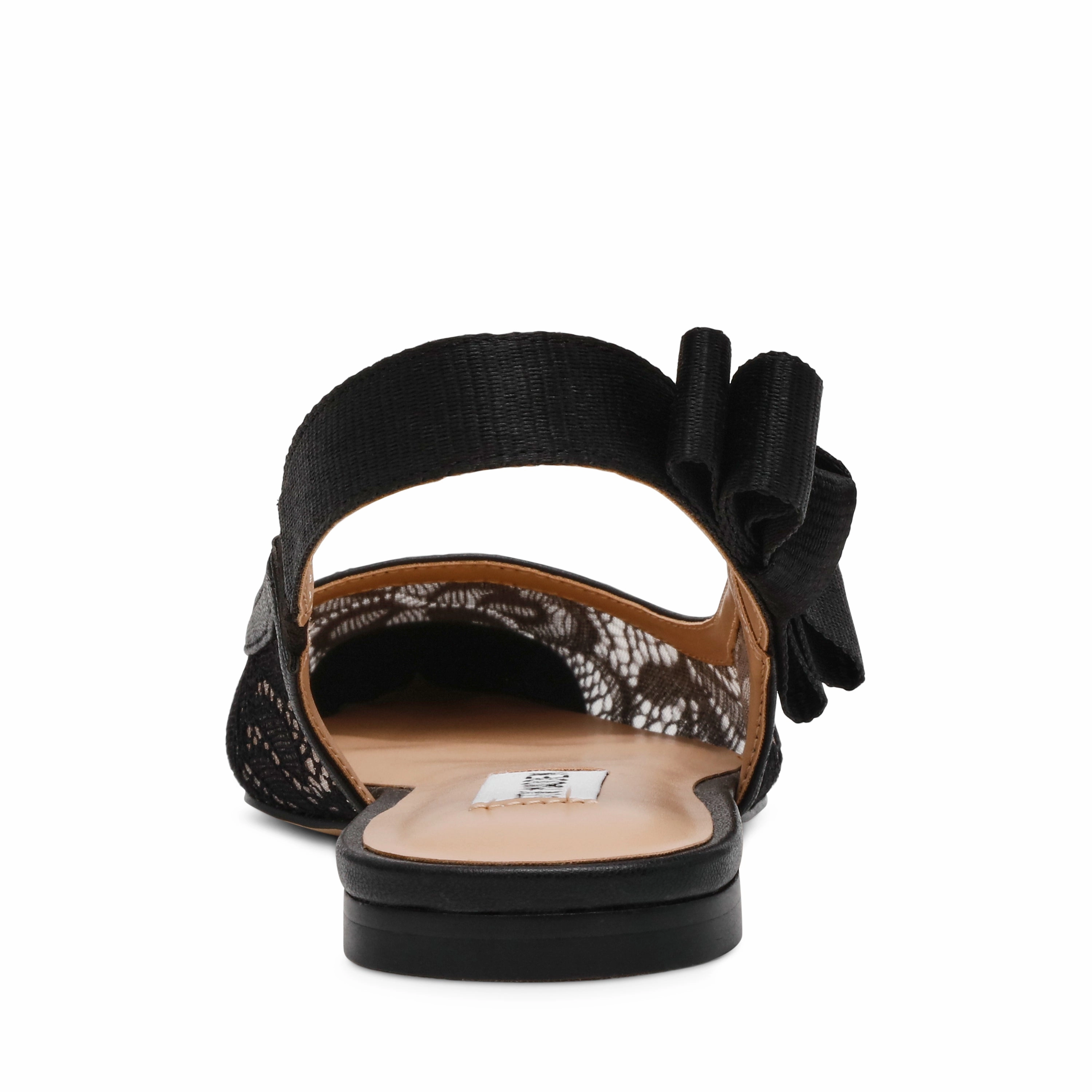 Olyvia-L Flat Shoe BLK LACE