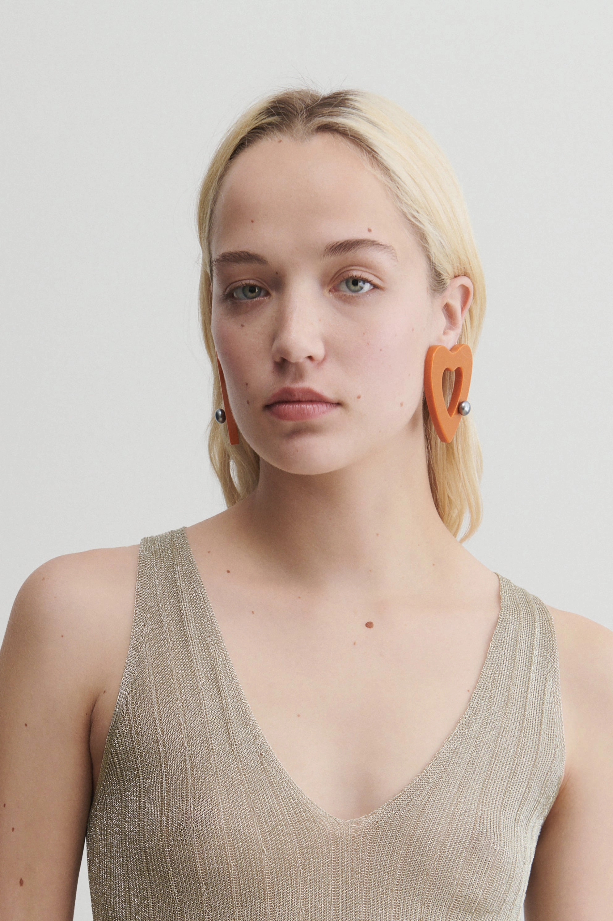 Pearl Studded Cupid Earring