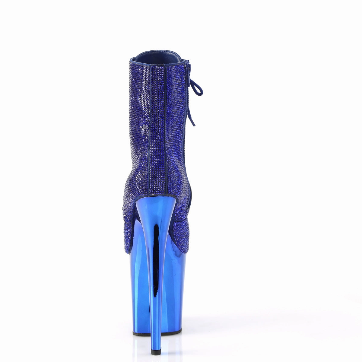 Pleaser Flamingo-1020CHRS-Royal Blue-Size 8-Clearance