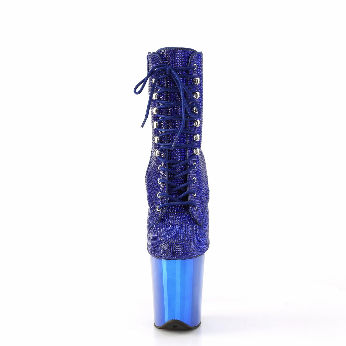 Pleaser Flamingo-1020CHRS-Royal Blue-Size 8-Clearance