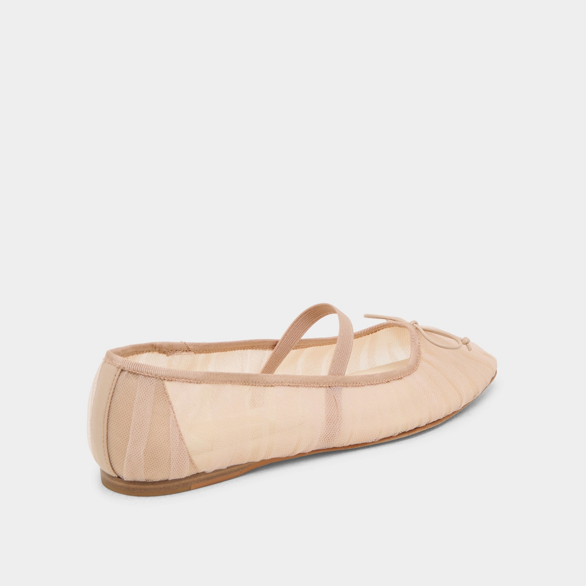 RAEVEN BALLET FLATS PRALINE TULLE