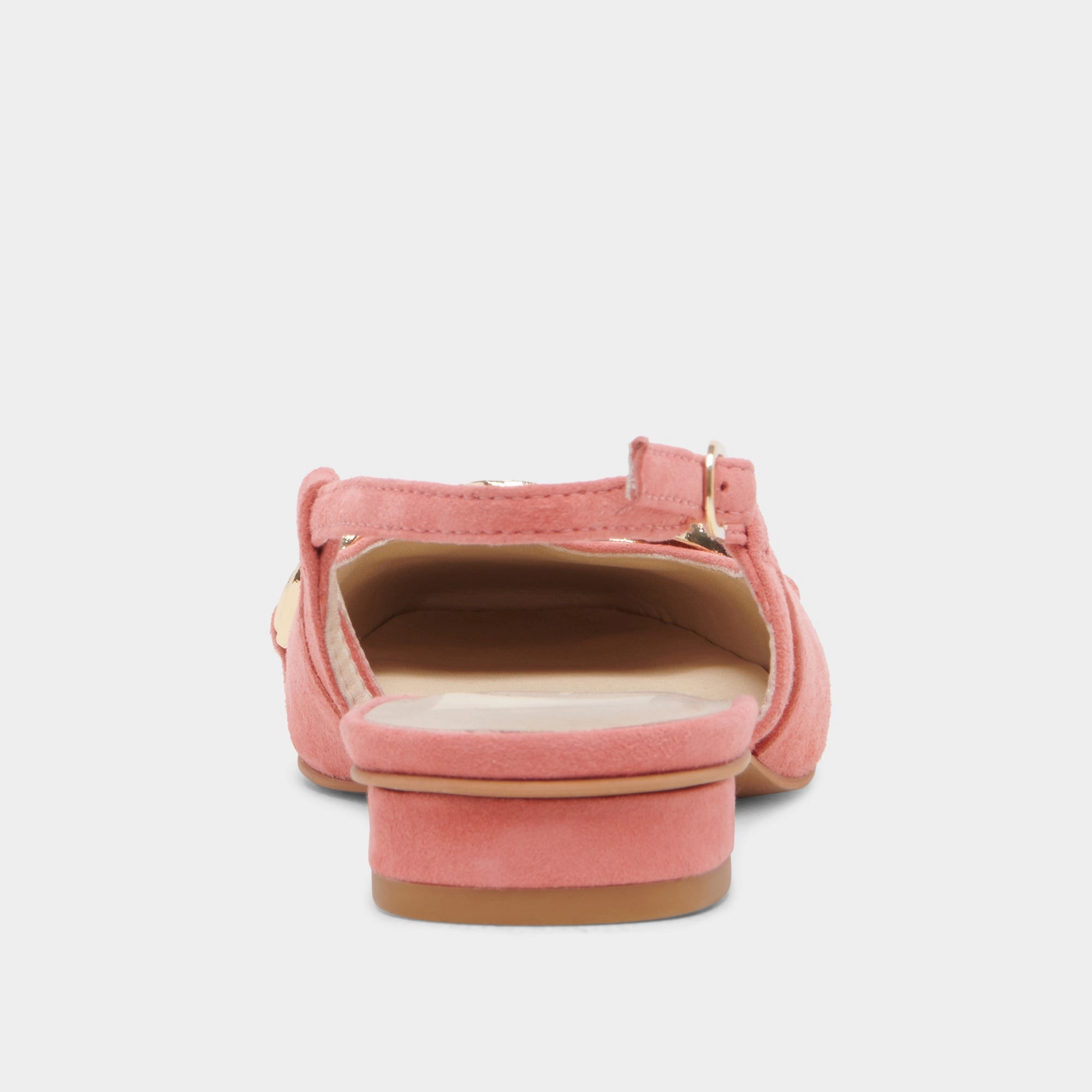 RAMANO FLATS CORAL SUEDE