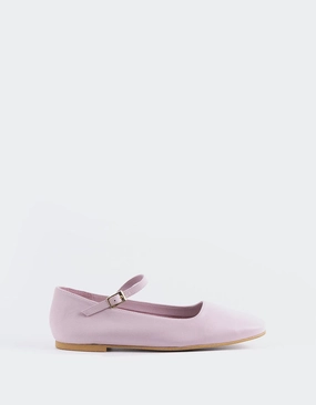Reubena Pink Leather
