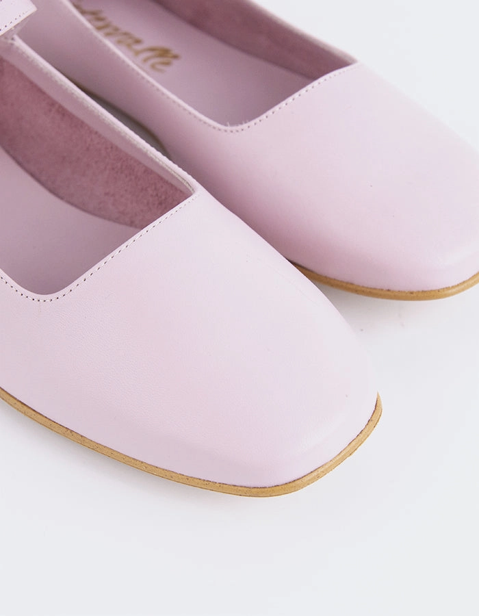 Reubena Pink Leather
