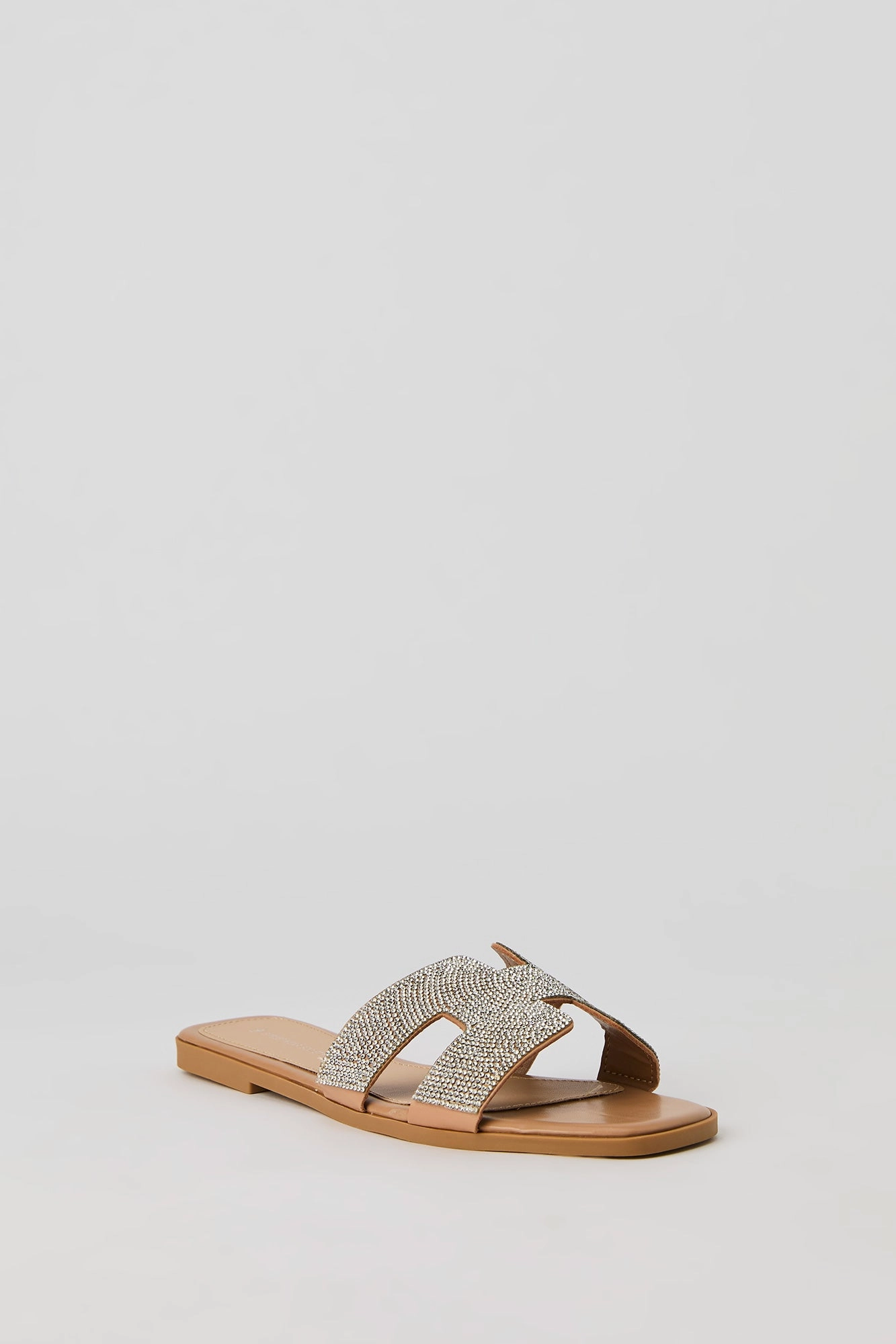 Rhinestone H Band Sandal