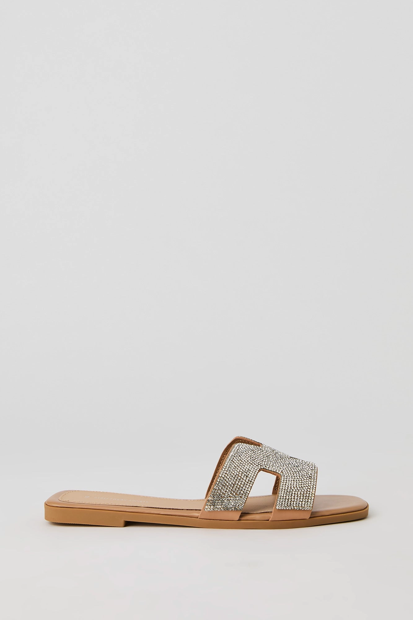 Rhinestone H Band Sandal