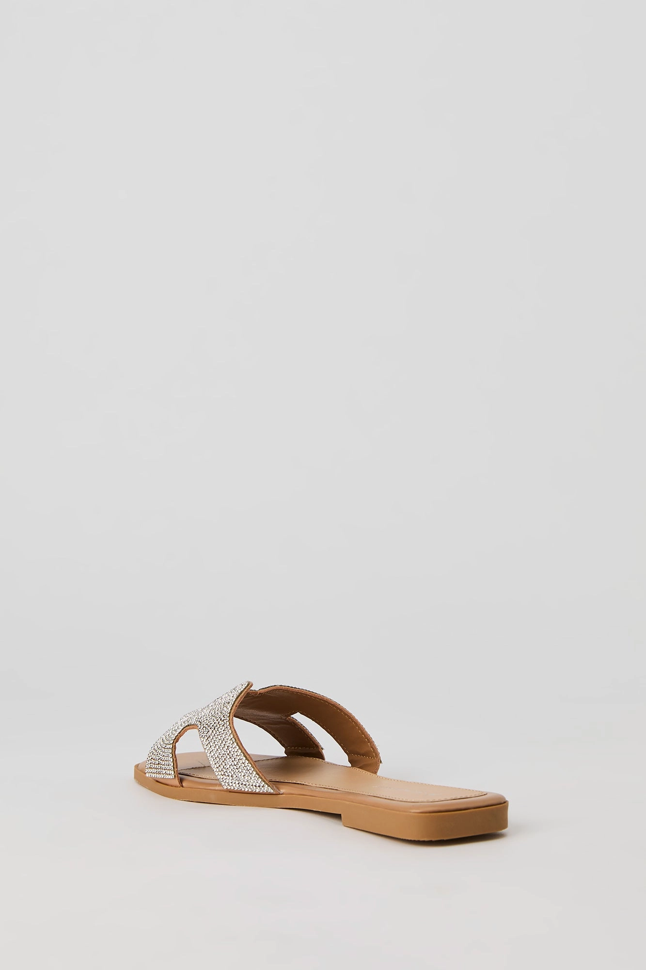 Rhinestone H Band Sandal