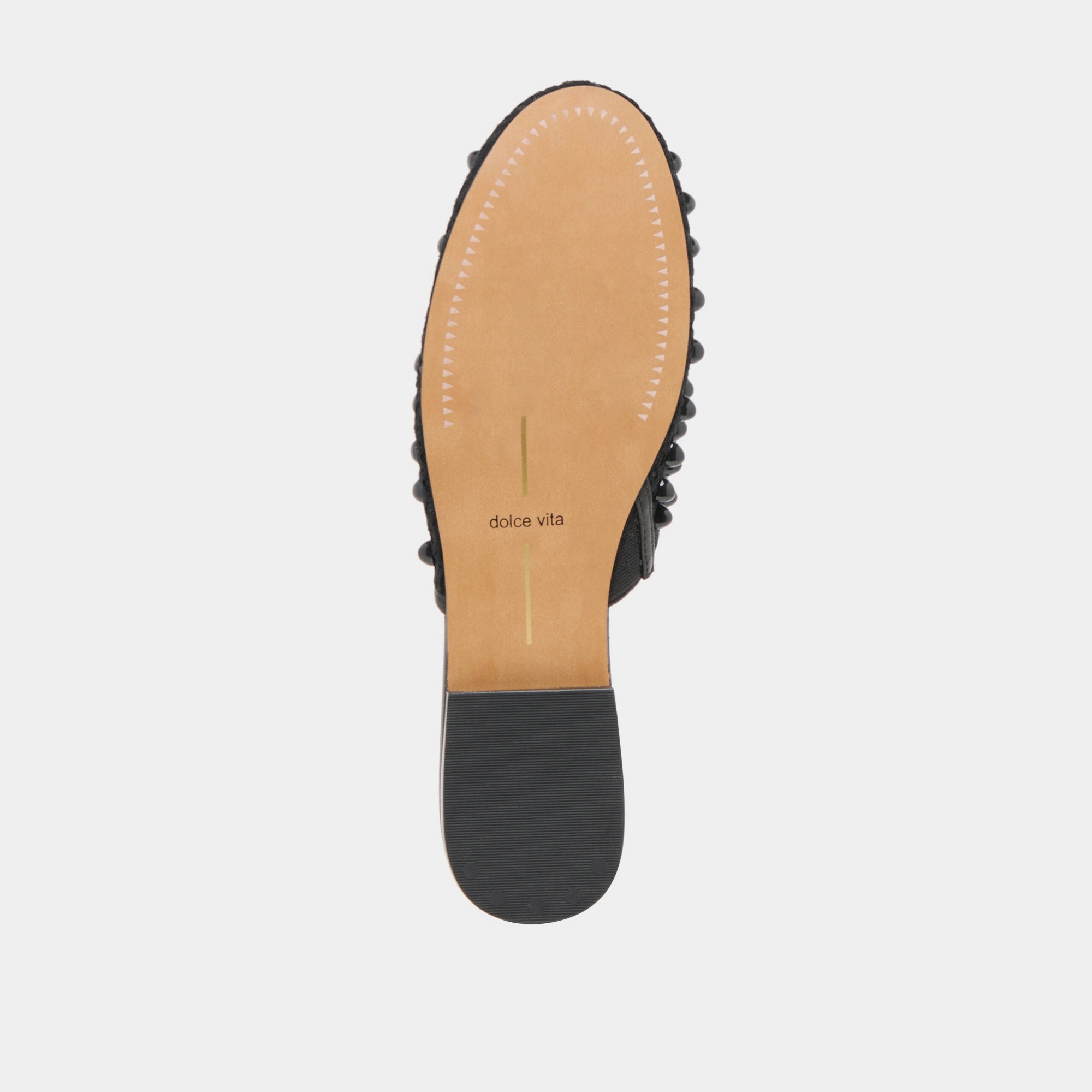 ROVA BEAD FLATS ONYX BEADED MESH