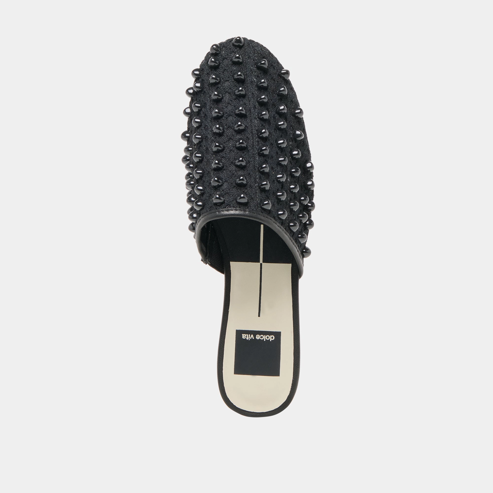 ROVA BEAD FLATS ONYX BEADED MESH
