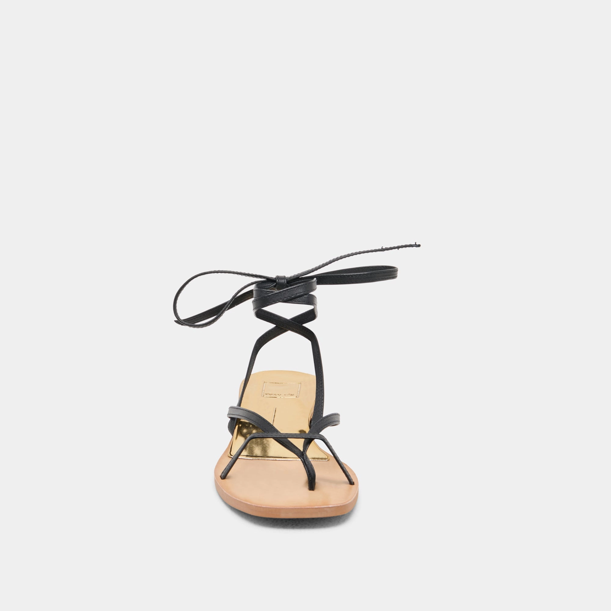 RUDIE SANDALS BLACK LEATHER