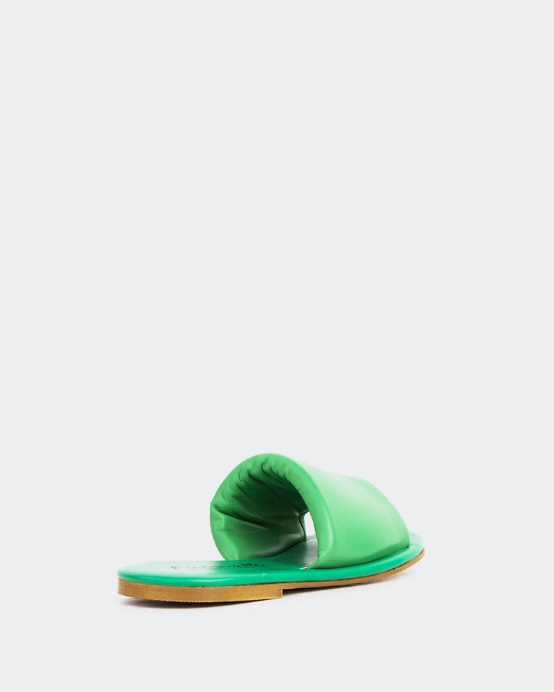 Rum Green Leather