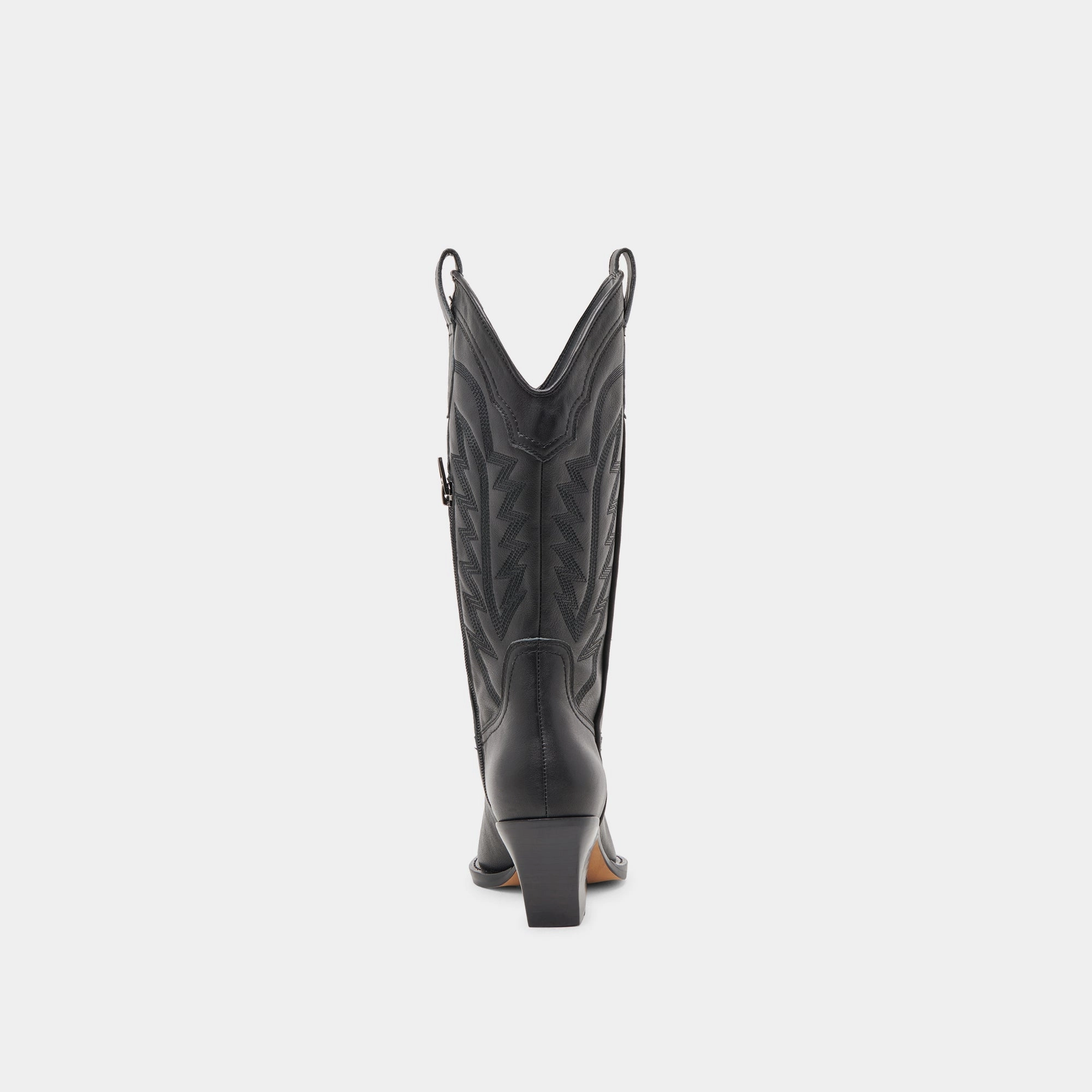 RYLAND BOOTS BLACK LEATHER