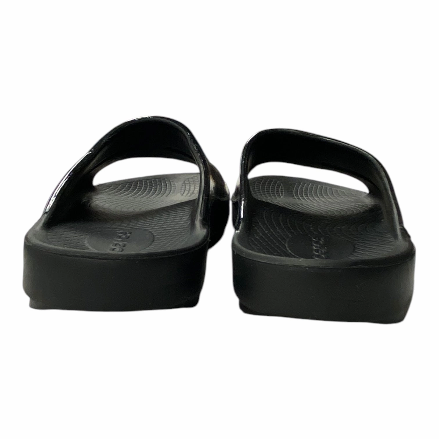 Sandals Flip Flops By Oofos In Black, Size:8